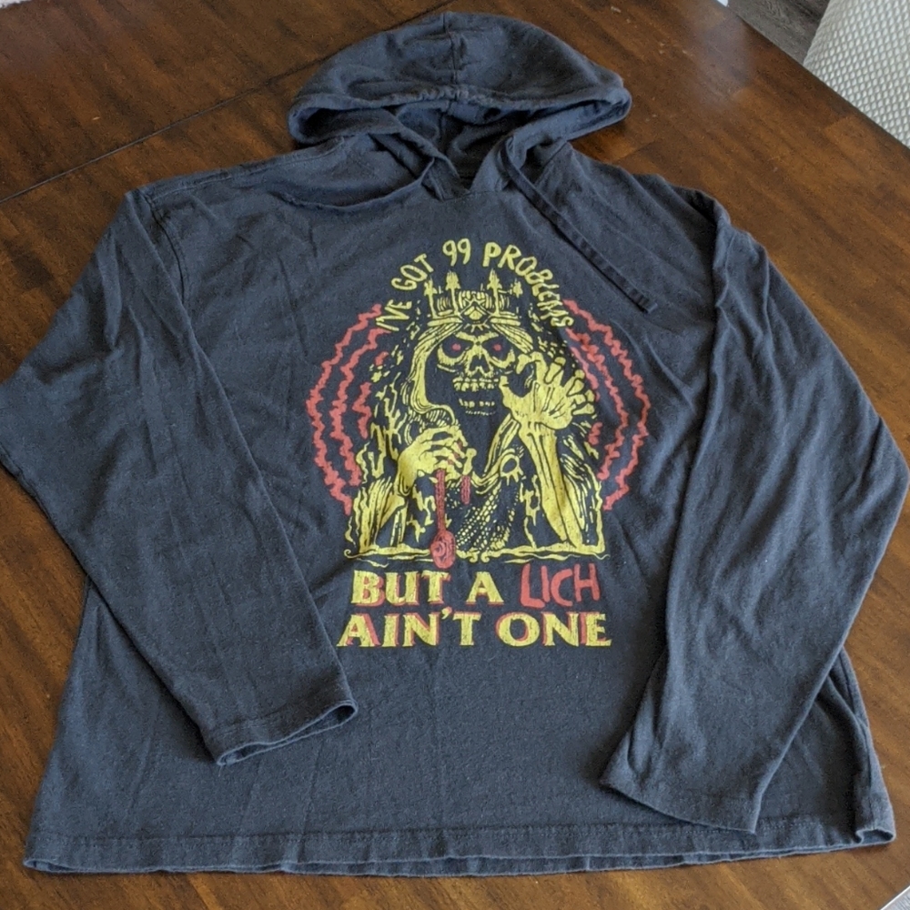 4/$20! D&D Hooded Longsleeve Tee Lootwear